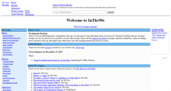 Desktop Screenshot of inthe90s.com